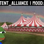 Big Tent Alliance announcement template sad meme