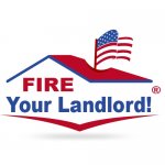 Fire your landlord logo buy a house renting mortgage real estate meme