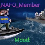 Proud_NAFO_Member annoucment template meme