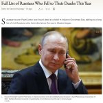 Full list of Russians who fell to their deaths this year