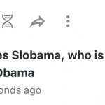 Obama endorses Slobama, who is a sloth dressed as an Obama