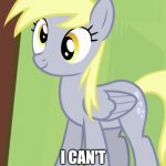 Derpy Pony | 5 YEAR OLD ME:; I CAN'T READ ANYTHING! | image tagged in derpy pony | made w/ Imgflip meme maker