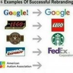 6 Examples of Successful Rebranding meme
