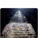 Steps frozen