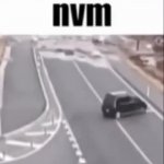 Car escapes flood GIF Template
