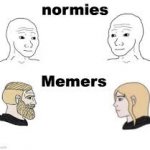 Memers vs normies template