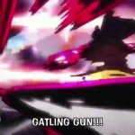 Luffy Kong Gatling gun GIF Template