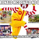 Ronald McDonald No U