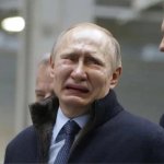 Putin crying