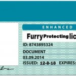 Furry Protecting Licence meme