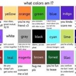 What color am i template