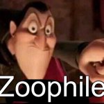 Dracula calling out a zoophile meme
