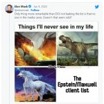 Elon Musk tweets about Epstein/Maxwell client list