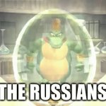 World war 3 | THE RUSSIANS | image tagged in the march,king k rool,world war 3,king k rool march,k rool,marching | made w/ Imgflip video-to-gif maker