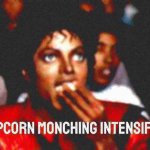 Michael Jackson popcorn monching intensifies deep-fried meme