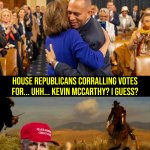 Kevin McCarthy speakership battle meme