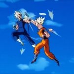 Goku VS Vegeta GIF Template