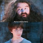 Yer a wizard Harry