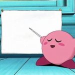 Kirby Explaining something