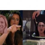 MTG vs. Lauren Boebert Woman Yelling at Cat meme