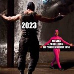 Pink Guy Vs Bane Meme Generator - Imgflip