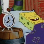 Spongebob Sleeping