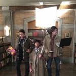 Somewhere in The Multiverse | TIME TRAVELLER MOVES A CHAIR AND SCREWS UP THE TIMELINE; THE TIMELINE: | image tagged in supernatural halloween | made w/ Imgflip meme maker