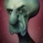 Squidward frown