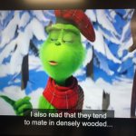 grinch talking about mating