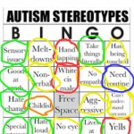 Voila, I did it | GREEN: YES THATS ME RIGHT THERE BOIS
YELLOW: SORT OF BUT NOT REALLY
RED: AW HELL NAW
ORANGE: NO
BLUE: I USED TO DO THAT | image tagged in autism stereotypes bingo | made w/ Imgflip meme maker