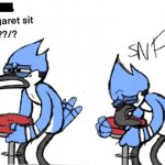 mordecai sniffing