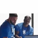 Drake and lil yachty GIF Template