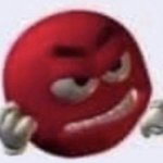 Angry Red Emoji