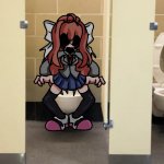 Monika.EXE Toilet meme