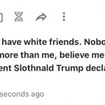 “I’m white. I have white friends. Nobody loves white folks more