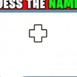 Blank Guess The Name