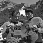 Spock, Kirk, Star Trek playboy