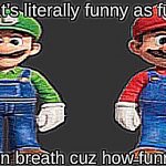 Mario & Luigi funny meme