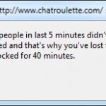 Chatroulette virus