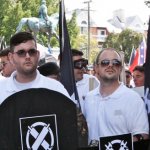 James Alex Fields defending Confederate Statue