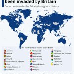 Only 22 countries have never been invaded by Britain meme