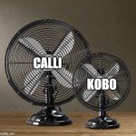 dad and son | CALLI; KOBO | image tagged in dad fan made son fan proud,hololive,calli,kobo | made w/ Imgflip meme maker