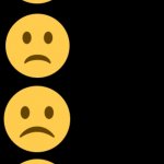 Emoji Becoming Sad Extended template