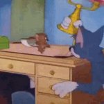 tom and jerry search GIF Template