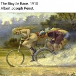 The bicycle race