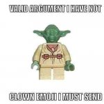 yoda clown emoji