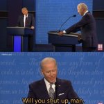 Biden - Will you shut up man | YOU'RE NEW PHONE SUCKS; U HAVE A IPHONE 6 | image tagged in biden - will you shut up man | made w/ Imgflip meme maker