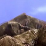 Anguirus screaming at Geronimon GIF Template