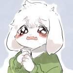 Asriel cry