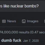 do foxes like nuclear bombs?